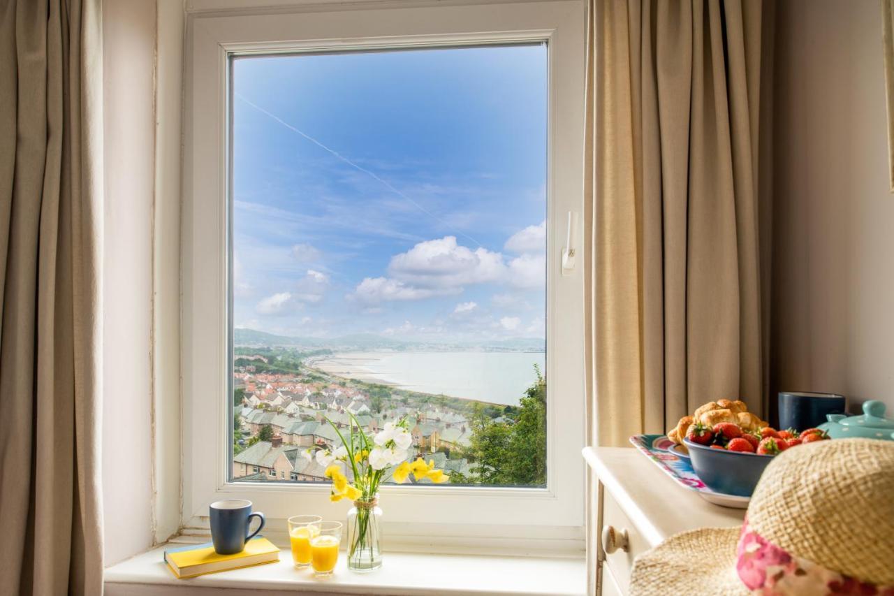 Windy Ridge Terrace With Beautiful Sea Views, North Wales Coast Villa Old Colwyn Buitenkant foto